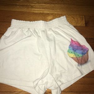 Brand new Soffe white shorts